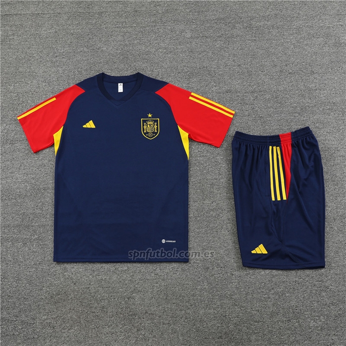 Chandal del Espana Manga Corta 2023-2024 Azul - Pantalon Corto